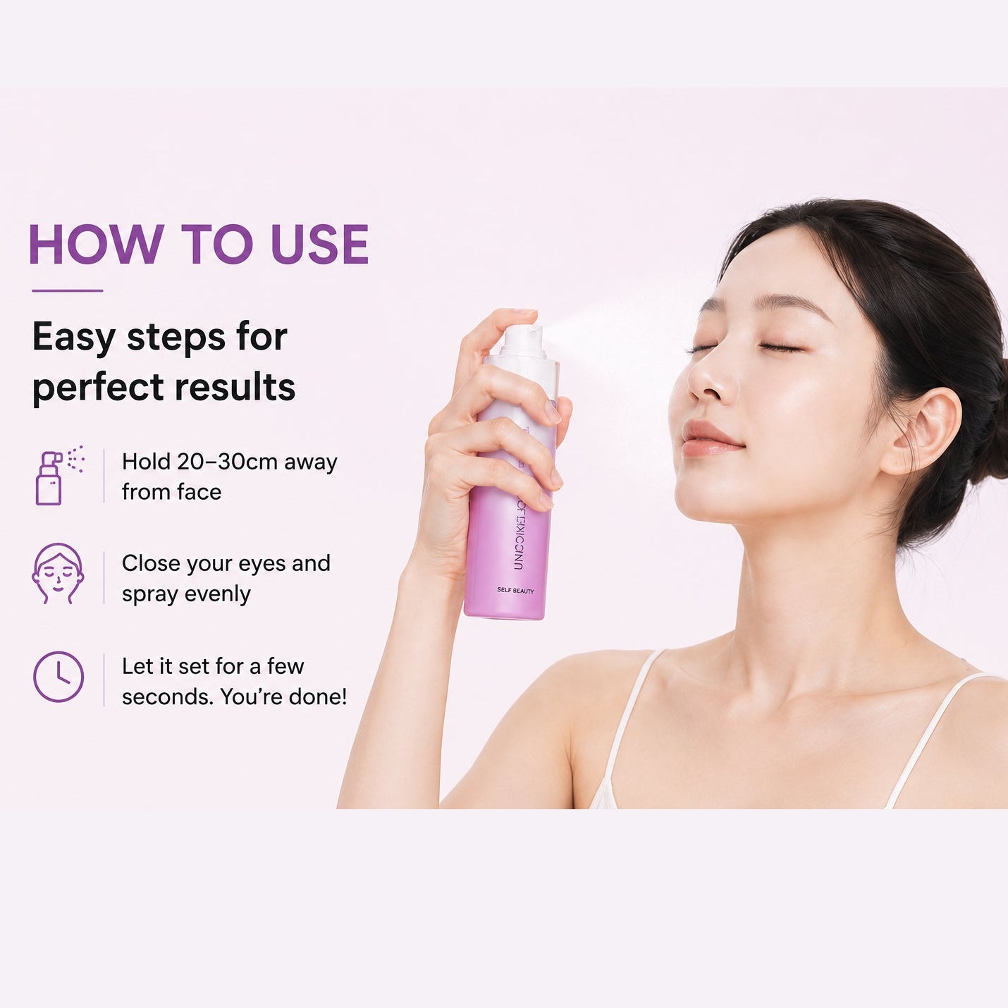 UNICONIC Glow Makeup Setting Spray