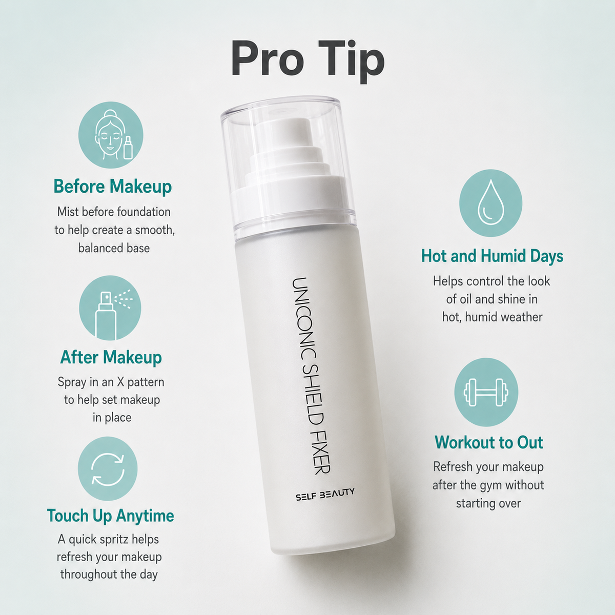 UNICONIC Shield Makeup Setting Spray