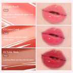  glossy lip result on skin