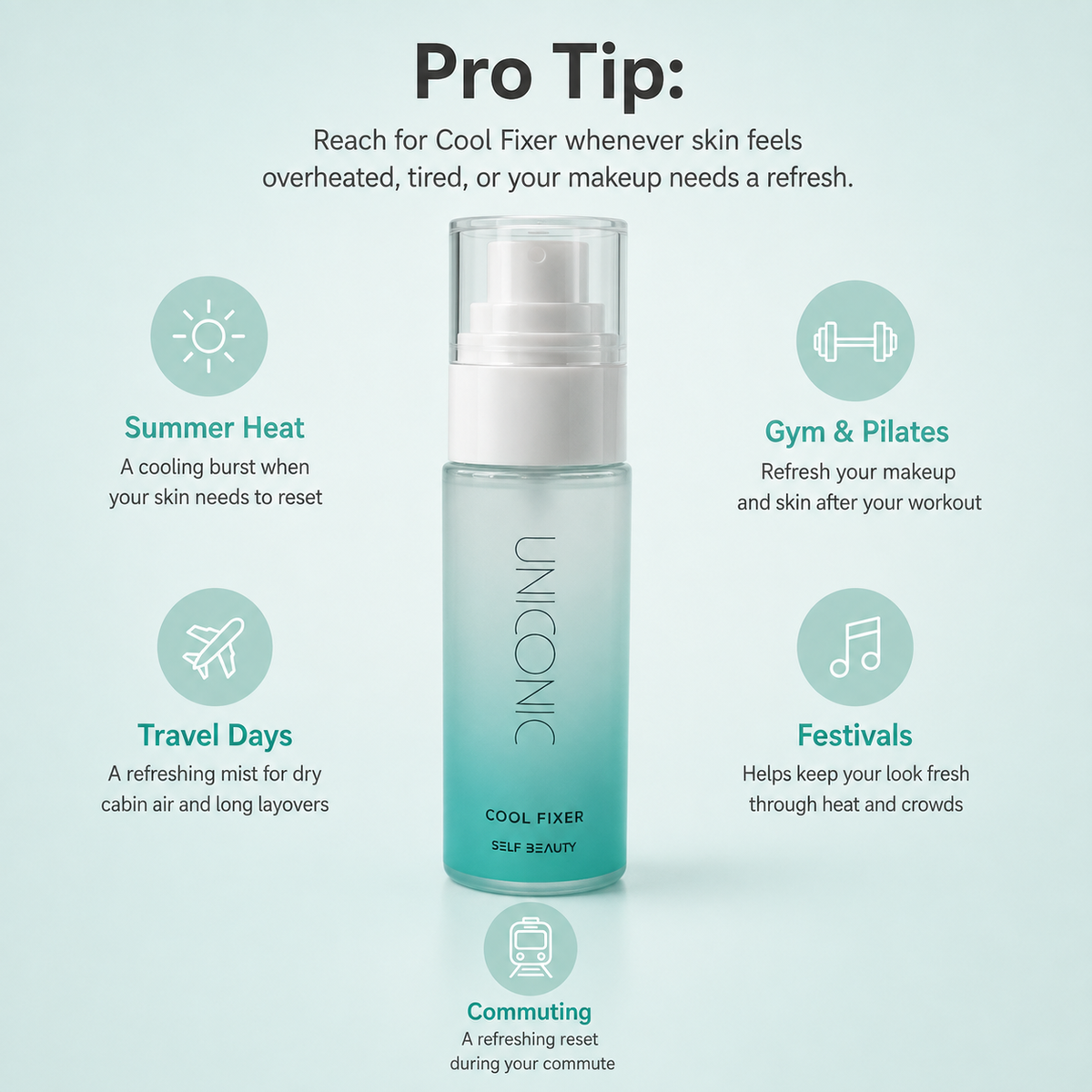 UNICONIC Cool Makeup Setting Spray