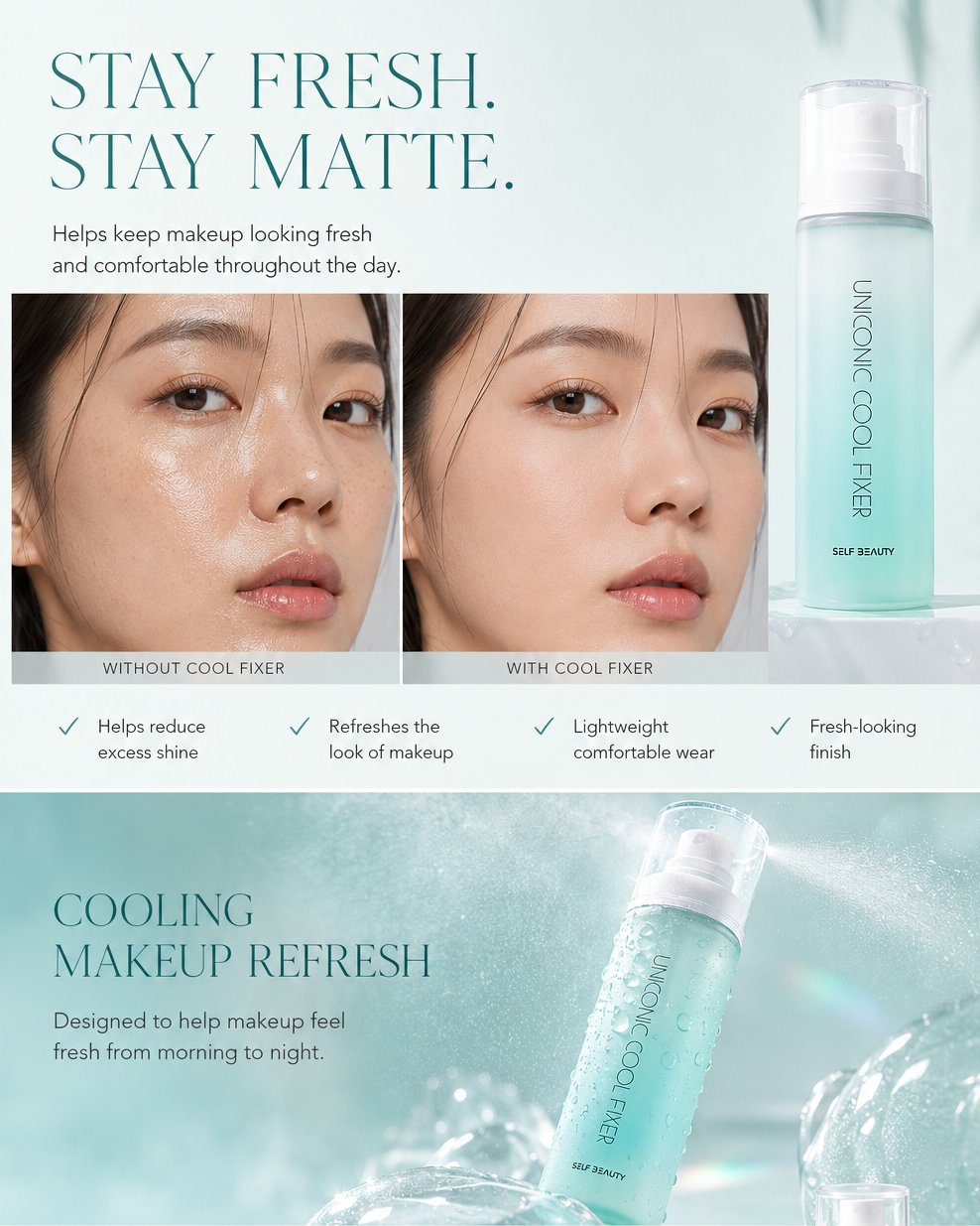 UNICONIC Cool Makeup Setting Spray