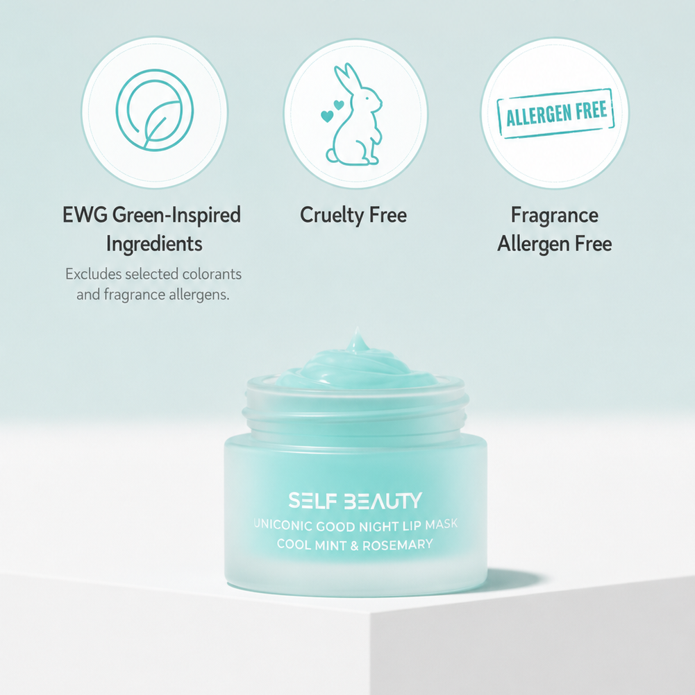Lip mask - Cool Mint & Rosemary