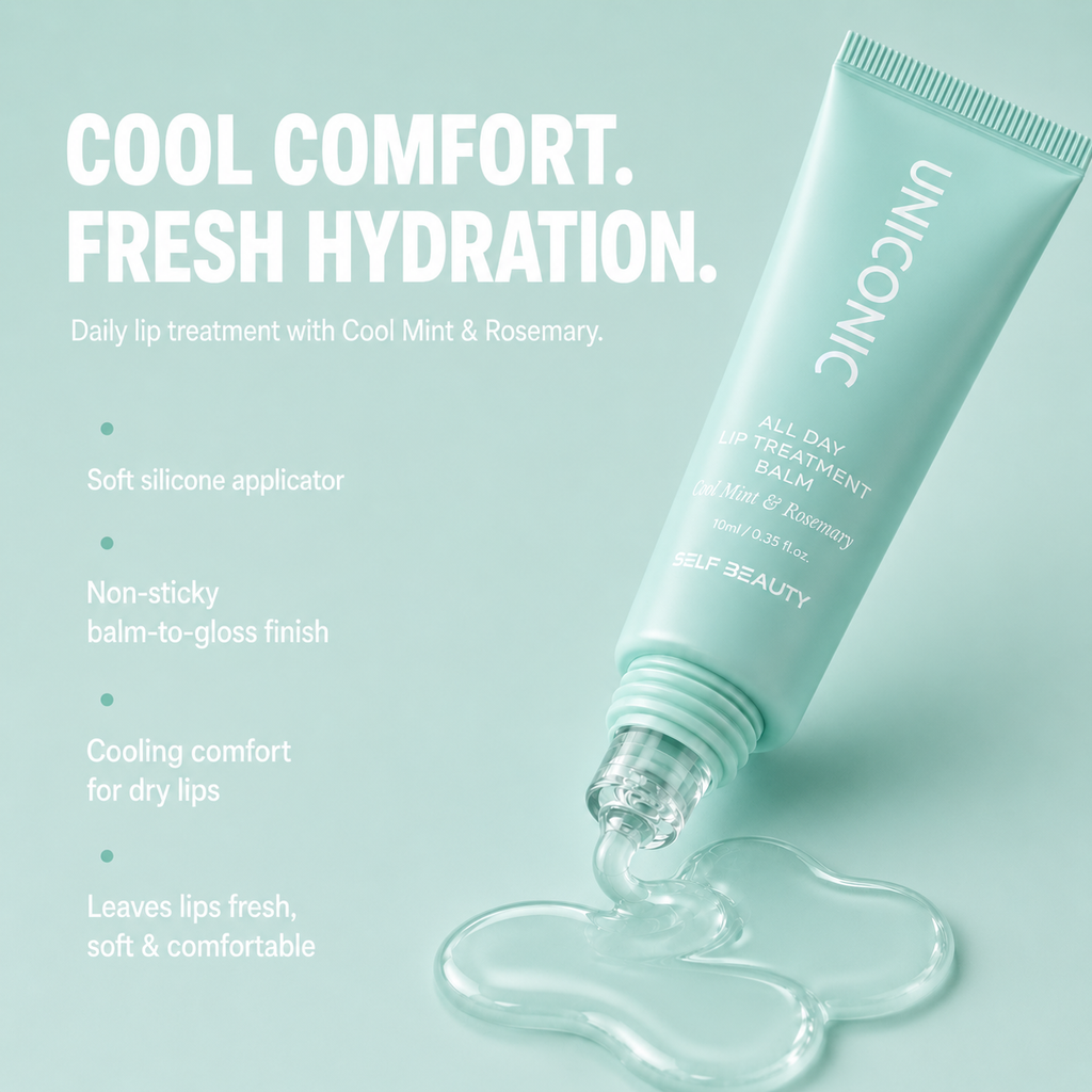 SELFBEAUTY UNICONIC All Day Lip Treatment Balm Coolmint & Rosemary