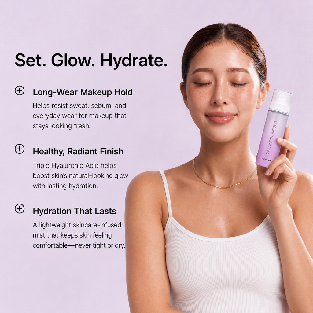 UNICONIC Glow Makeup Setting Spray