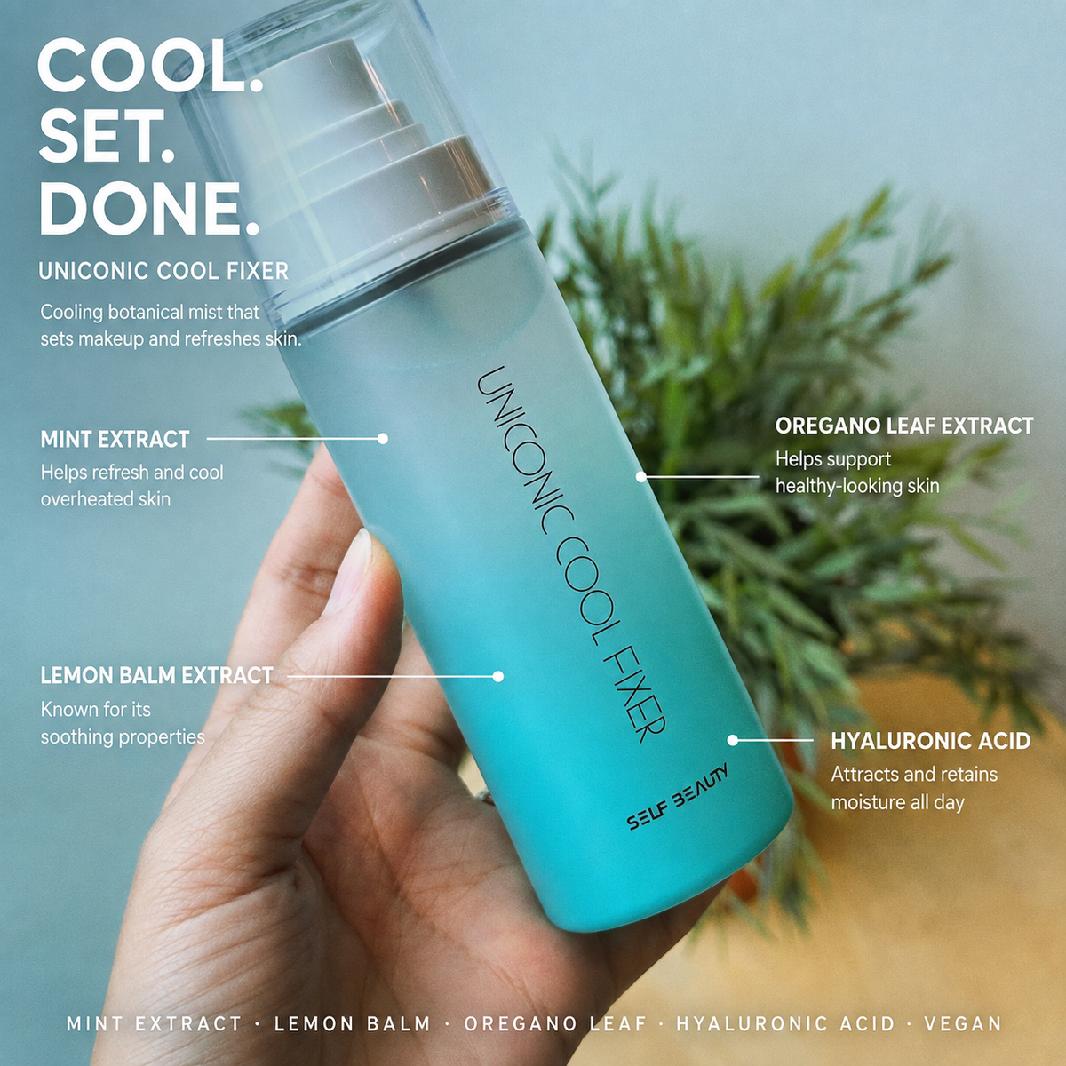 UNICONIC Cool Makeup Setting Spray