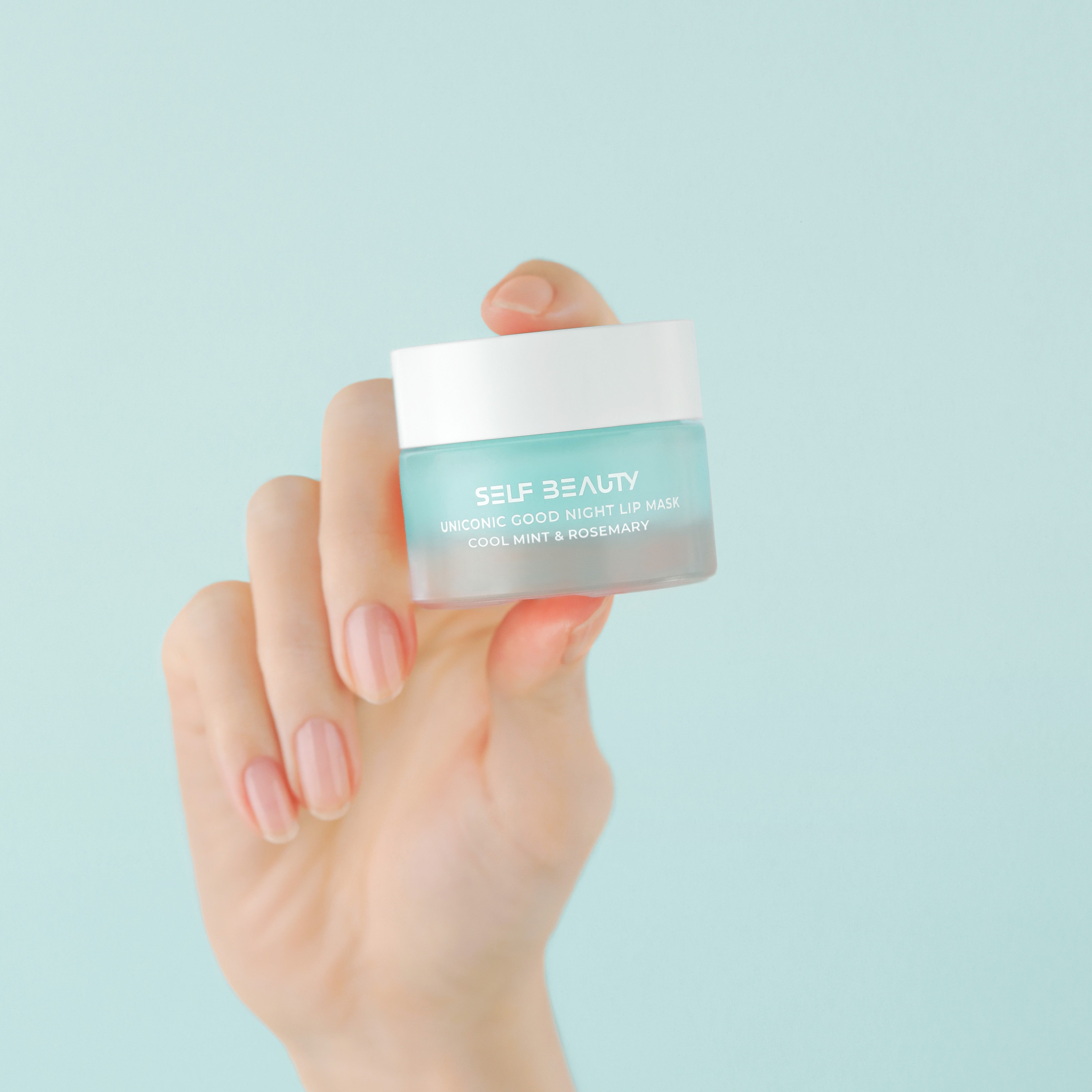 Goodnight Lip Mask - Cool Mint & Rosemary – Self Beauty