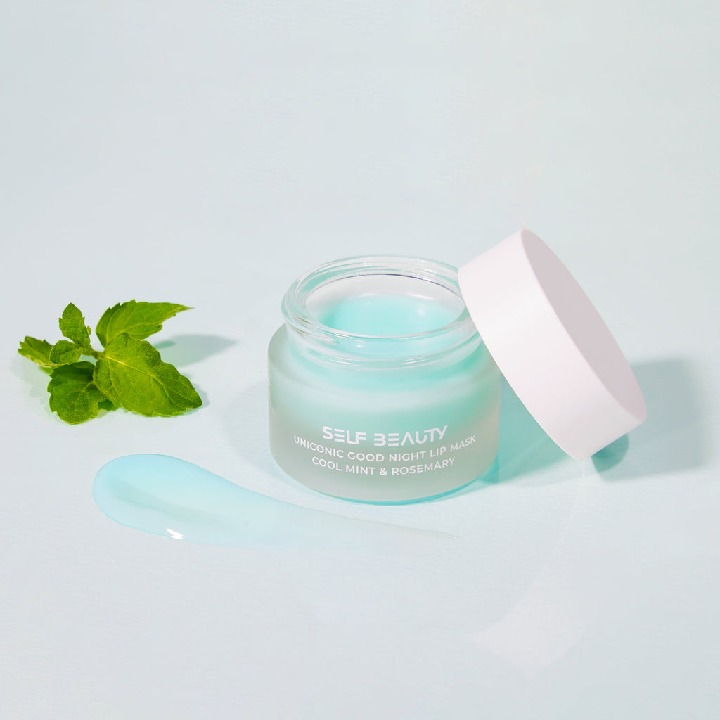SELF BEAUTY UNICONIC Goodnight Lip mask - Cool Mint & Rosemary