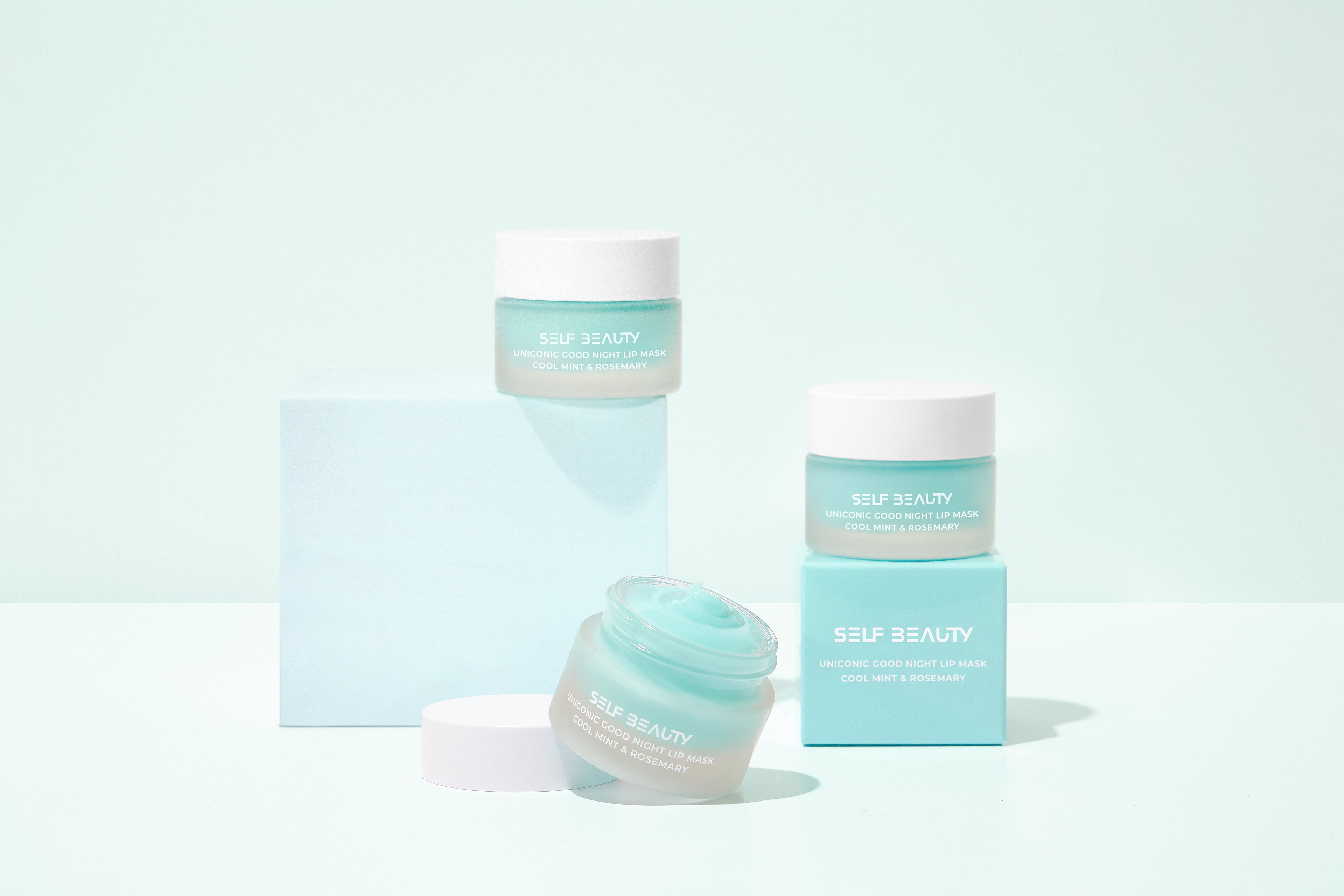 SELF BEAUTY UNICONIC Goodnight Lip mask - Cool Mint & Rosemary