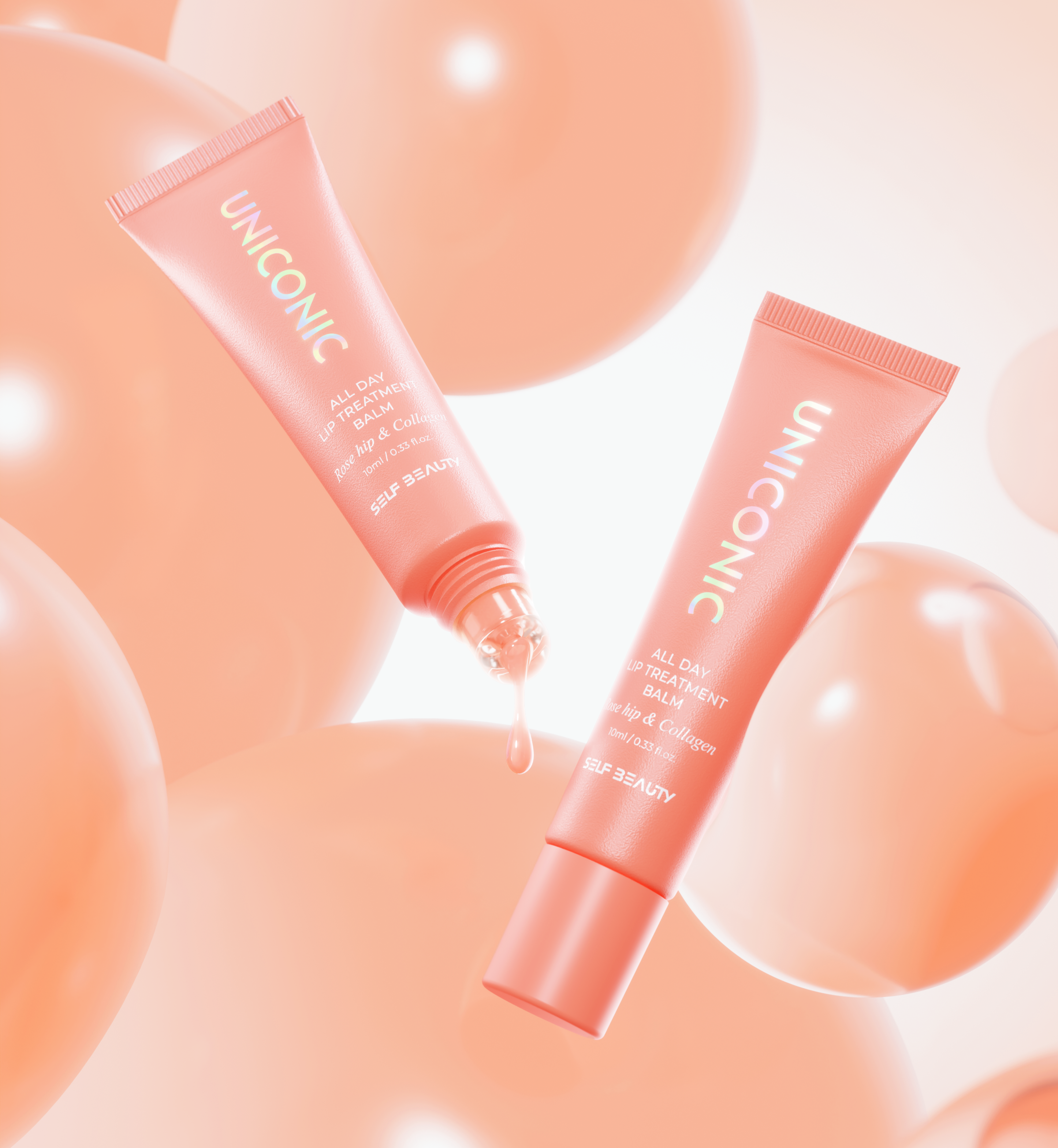 UNICONIC All Day Lip Treatment Balm Rosehip & Collagen