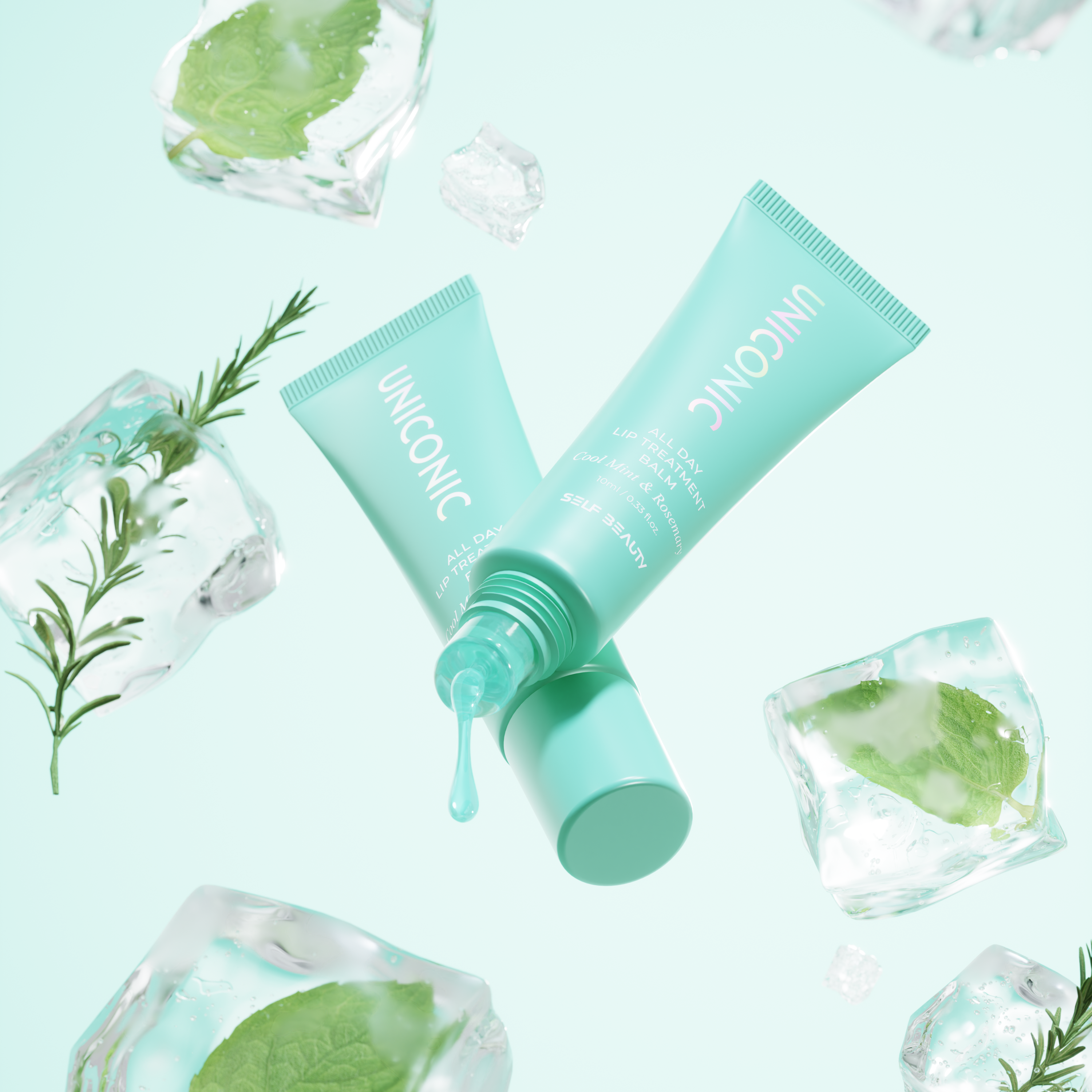 UNICONIC All Day Lip Treatment Balm Cool Mint & Rosemary
