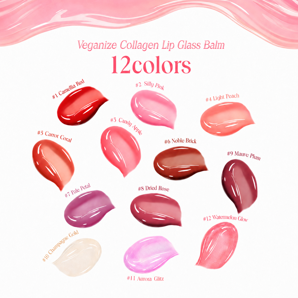 veganize collagen lip glass balm